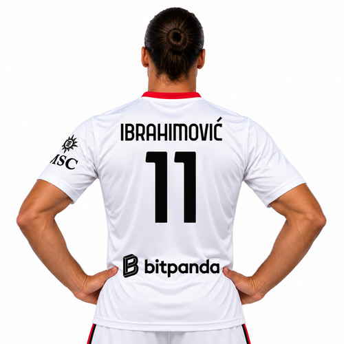 Maglia bianca ibrahimovic - maglia, 11