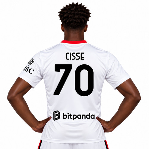 Maglia bianca cisse milan - maglia,