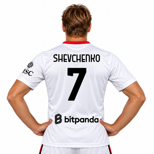 Maglia bianca shevchenko - maglia,